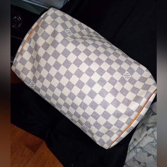 LOUIS VUITTON SPEEDY 30 AZURE EXCELLENT CONDITION - Picture 3 of 12